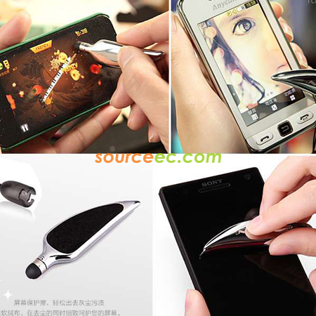 Customization Leaf-Shaped Mini Stylus Promotional Products