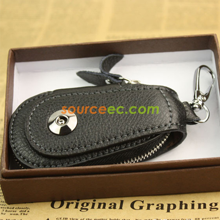 Customization Leather Car Key Case Promotional Products