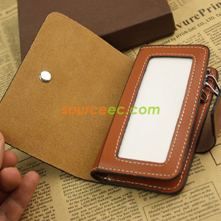 Customization  Leather Car Key Case Promotional Products