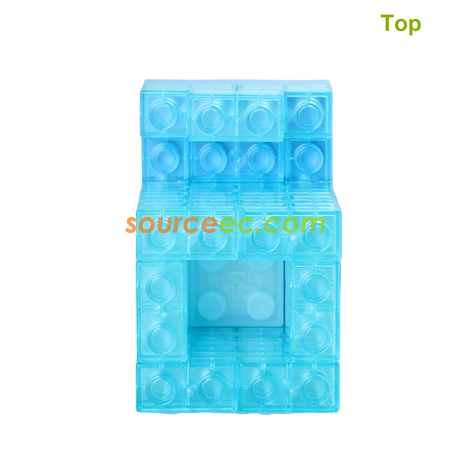 Customization Gattola 3-In-1 Small Brick Pen Holder, With Light Effect Promotional Products