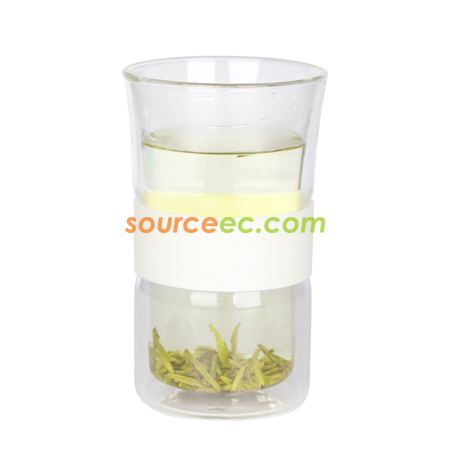 Customization 360ML Double Wall Glass Promotional Products