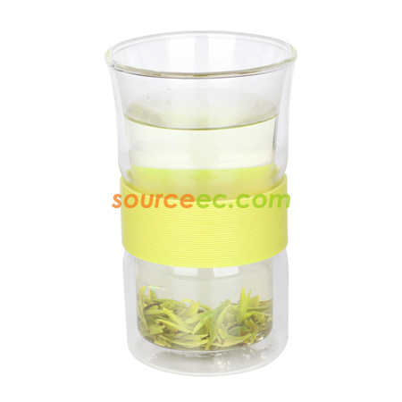Customization 360ML Double Wall Glass Promotional Products