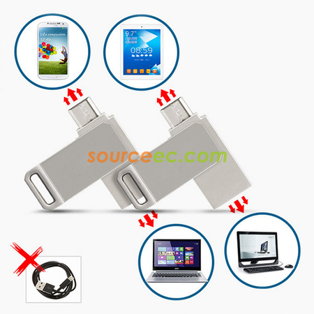 Customization Metal USB Of Phone Promotional Products