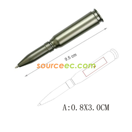 Customization Bullet Ballpoint Pen Promotional Products