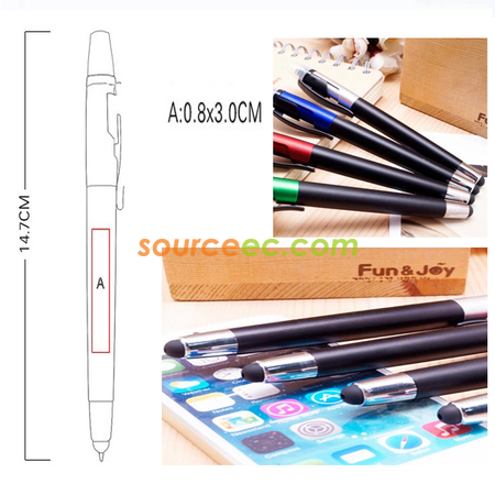 Customization Highlighter With Stylus Promotional Products