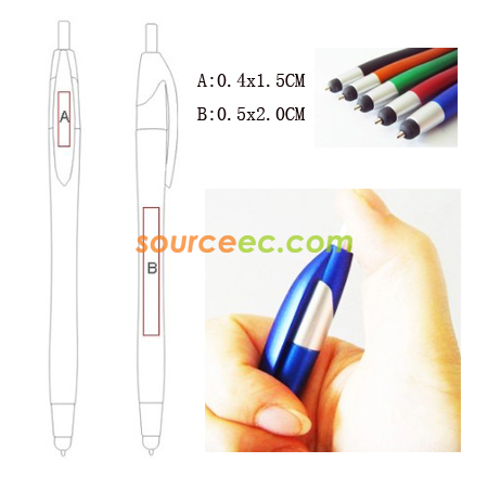 Customization Pen with Stylus Promotional Products