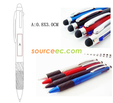 Customization Metal Pen with Stylus Promotional Products