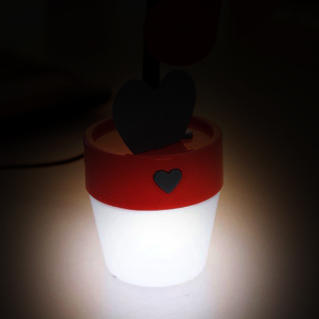 Customization Flower Pot Shaped Mini USB Fan Promotional Products