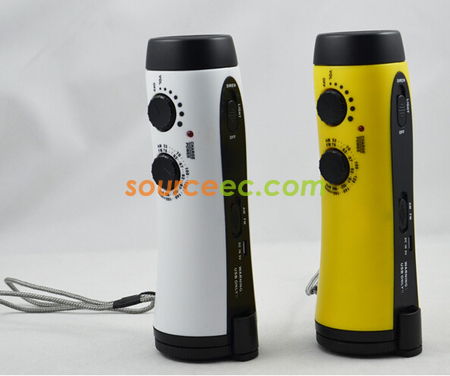 Multifunction LED Flashlight Dynamo