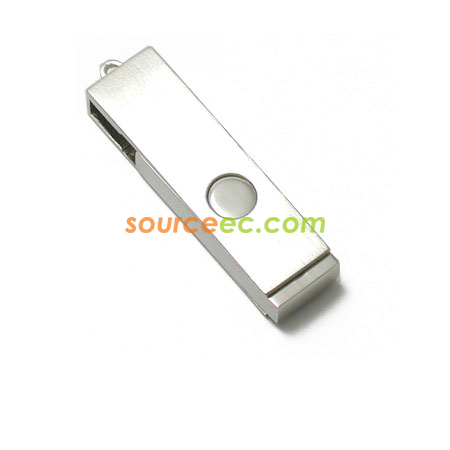 Customization Metallic Twister USB Flash Memory Promotional Products