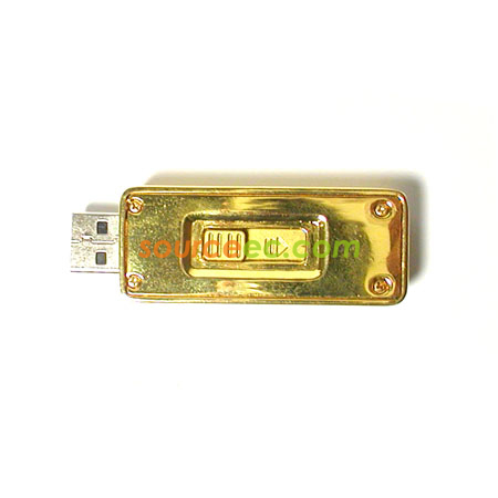 Customization Golden USB Flash Drive Promotional Products