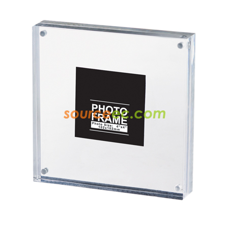 Customization 4 Inch Acrylic Photo Frame Promotional Products