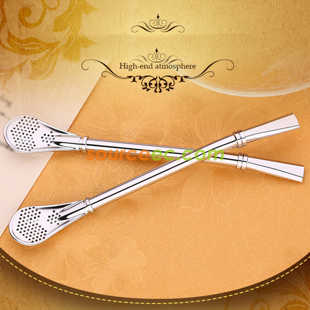 Customization Stainless Steel Straw Spoon Promotional Products