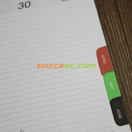 Customization Leather Schedule Notebook Promotional Products