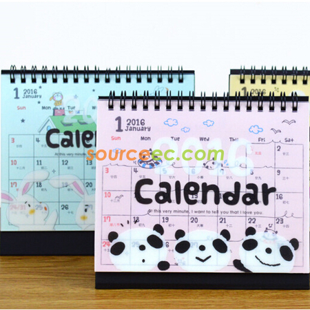 Customization Cartoon Maybe Calendar  Promotional Products