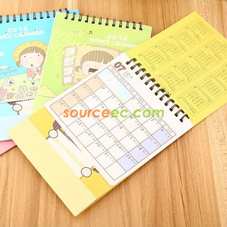 Customization Cartoon Maybe Calendar  Promotional Products