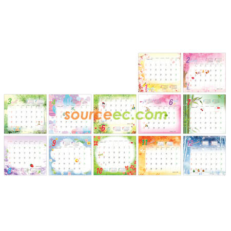 Customization Table Calendar Promotional Products