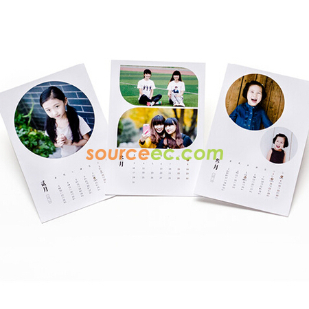 Customization Calendar with Wood Stand Promotional Products