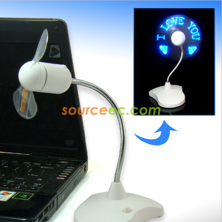 Customization LED Flash The Word Fan Promotional Products