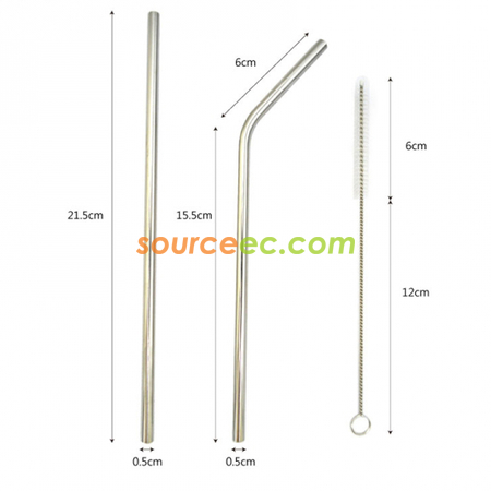Customization Stainless Steel Straw Promotional Products