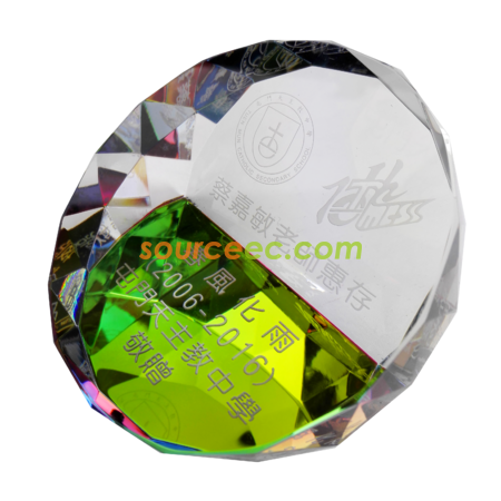 Customization Crystal Paperweight Promotional Products