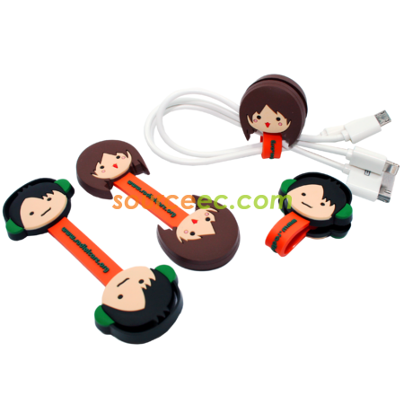 Customization Cartoon Cord Holder Promotional Products