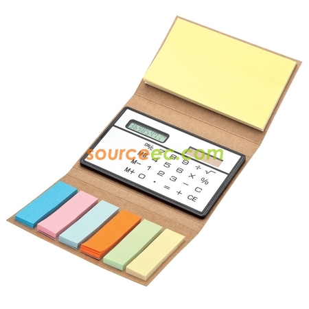 Customization Sticky Note Set With Calculator Promotional Products