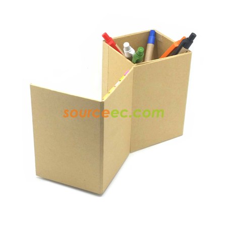 Customization Pen Holder With Memo Pad Promotional Products