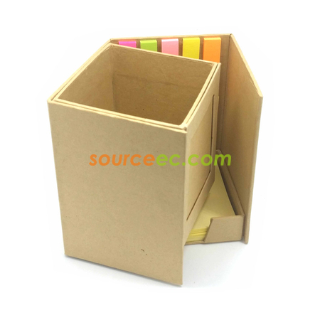 Customization Pen Holder With Memo Pad Promotional Products