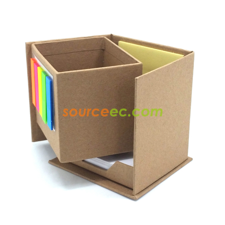 Customization Pen Holder With Memo Pad Promotional Products