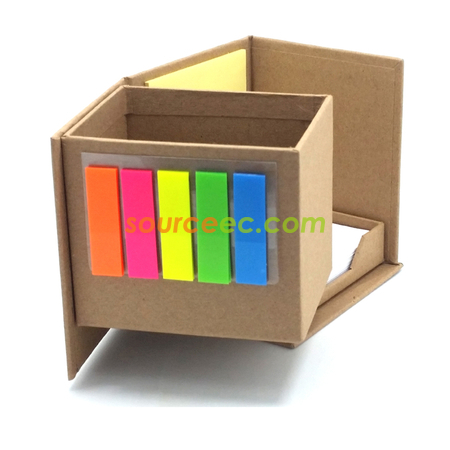 Customization Pen Holder With Memo Pad Promotional Products