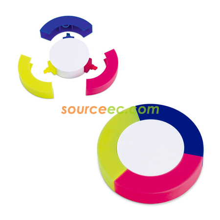 Customization 3 Color Fluorescent Pen Promotional Products