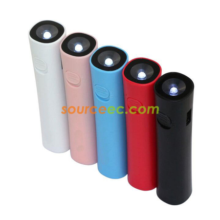 Customization Mobile Power Supply With Light Promotional Products