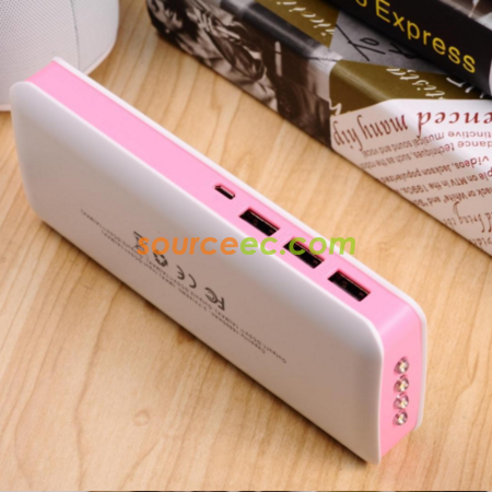 Customization Mobile Power Supply With Light Promotional Products