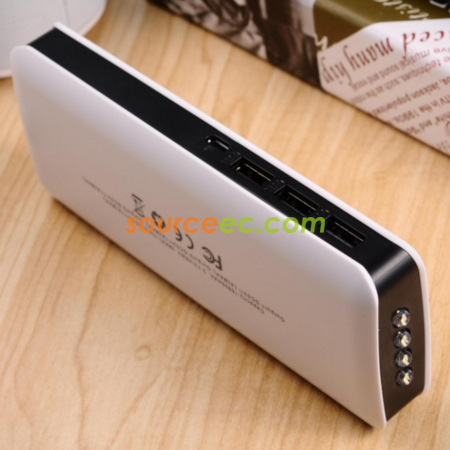 Customization Mobile Power Supply With Light Promotional Products