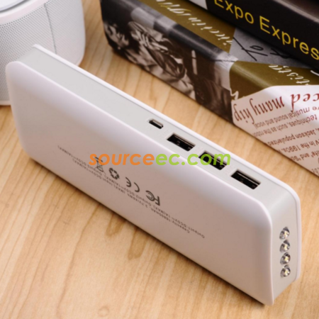 Customization Mobile Power Supply With Light Promotional Products