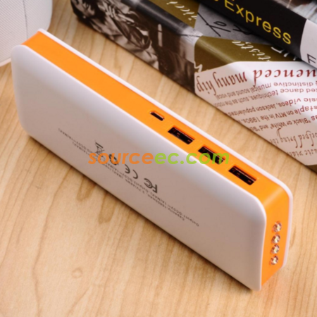 Customization Mobile Power Supply With Light Promotional Products