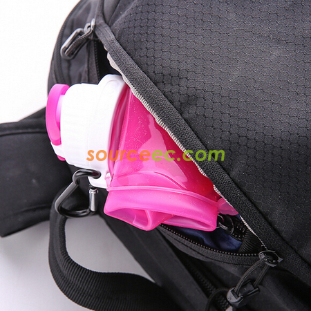 Customization 320ML Silicone Sports Water Bottle Promotional Products
