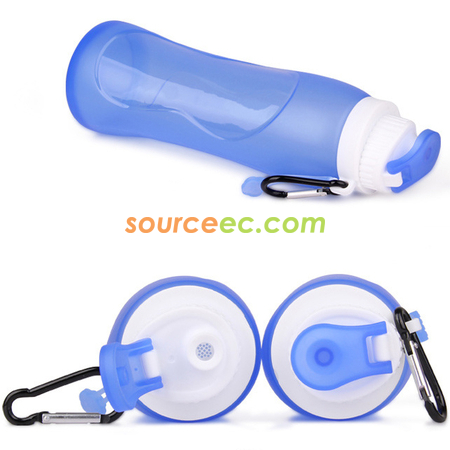 Customization 500ML Silicone Sports Water Bottle Promotional Products