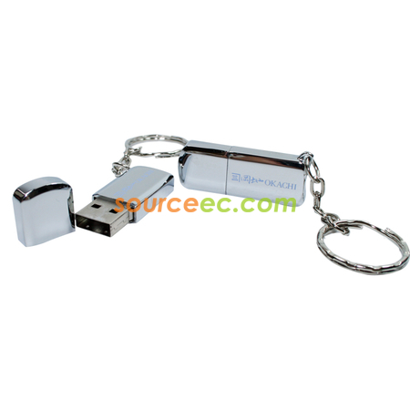 Customization Silver USB Flash Drive Promotional Products