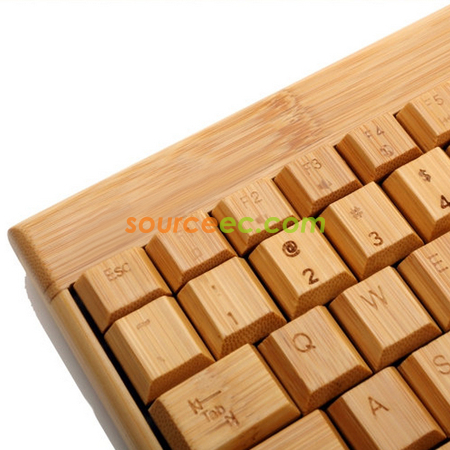 Customization Mini Bamboo Keyboard Set Promotional Products