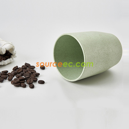 Customization 280ML Wheat Straw Mouthwash Cup Promotional Products
