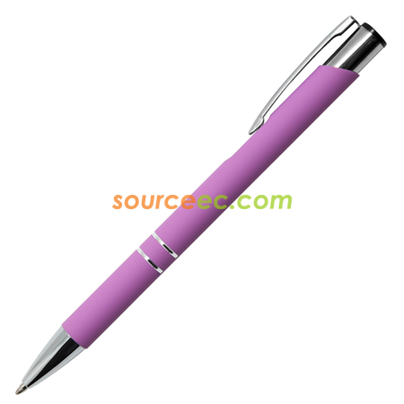 Customization Euroauz Rubberised Metal Pen Promotional Products