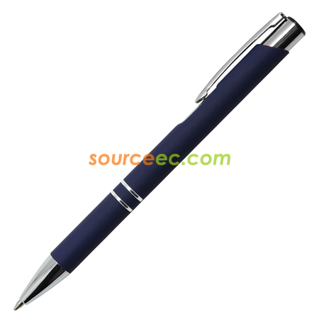 Customization Euroauz Rubberised Metal Pen Promotional Products