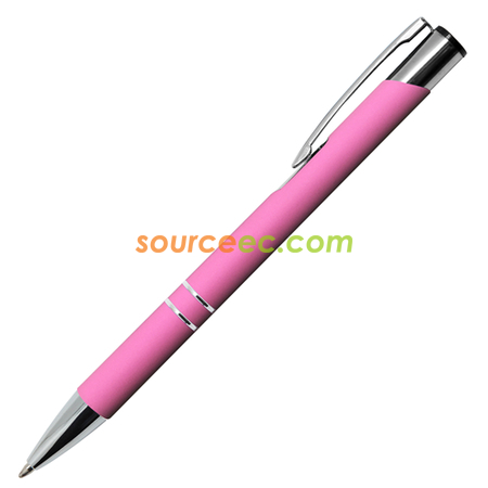 Customization Euroauz Rubberised Metal Pen Promotional Products