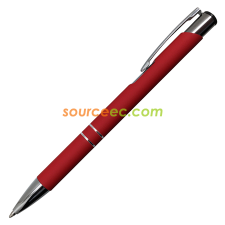 Customization Euroauz Rubberised Metal Pen Promotional Products