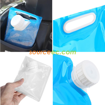 Customization Foldable Folding Collapsible Drinking Water Bag Promotional Products