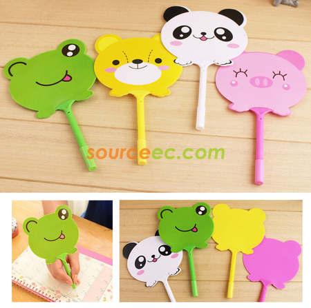 Customization Hand Fan With Pen Promotional Products