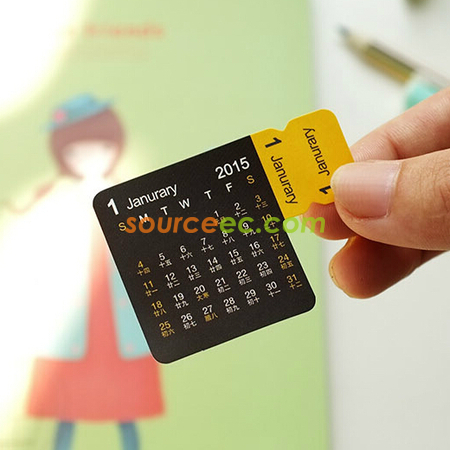 Customization Calendar Stickers Promotional Products