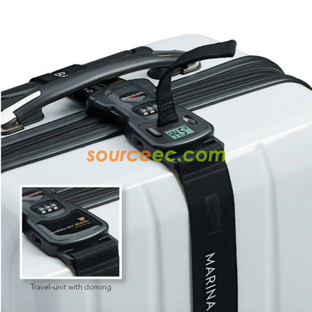 Customization Luggage Strap with Weighing Scale and Password Promotional Products